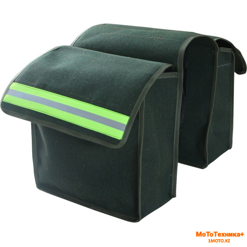 Курьерская сумка кофр зеленый